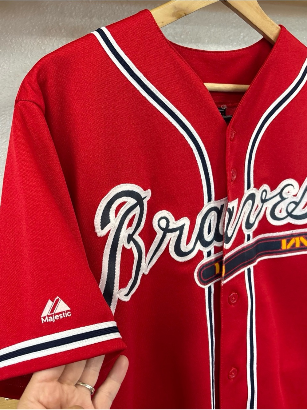 Vintage Atlanta Braves Jersey - Picture 3 of 6